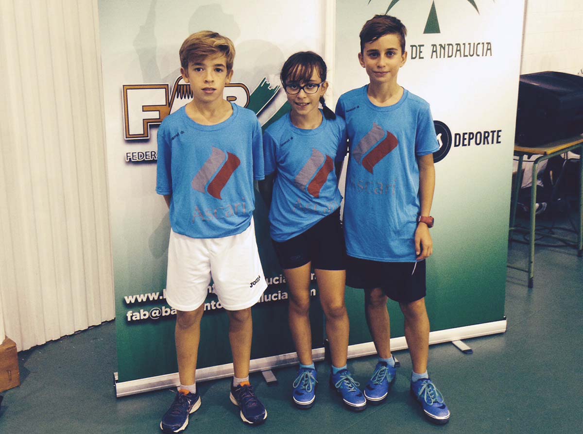 El Club Bádminton Ascari Ronda participó en el Trofeo Andalucía sub 11 y sub 13