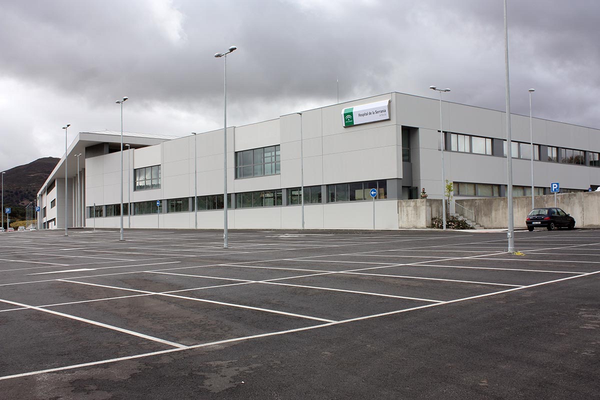 Instalaciones del nuevo Hospital de la Serranía de Ronda.