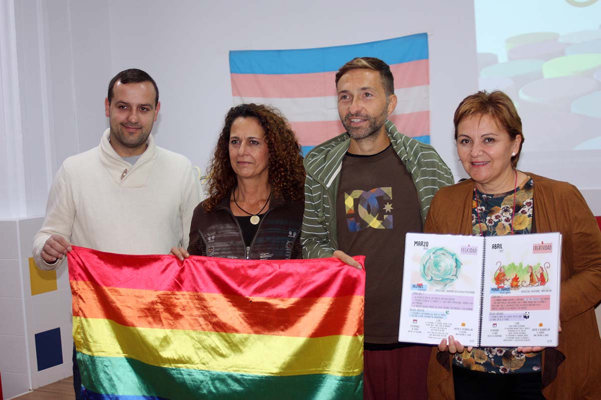 Presentación de la exposición en el Centro de Profesores de Ronda.