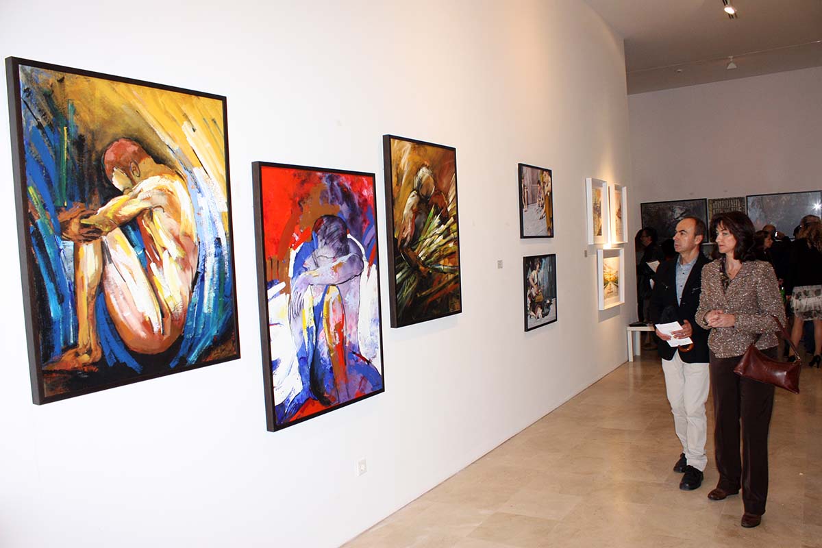 La exposición permanecerá hasta el 29 de este mes en Santo Domingo.