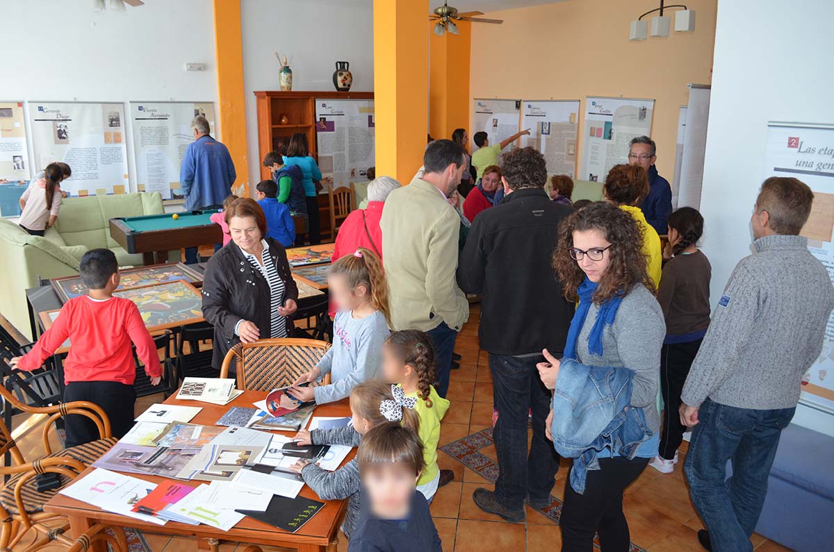 Mayores y pequeños están disfrutando de esta interesante exposición.