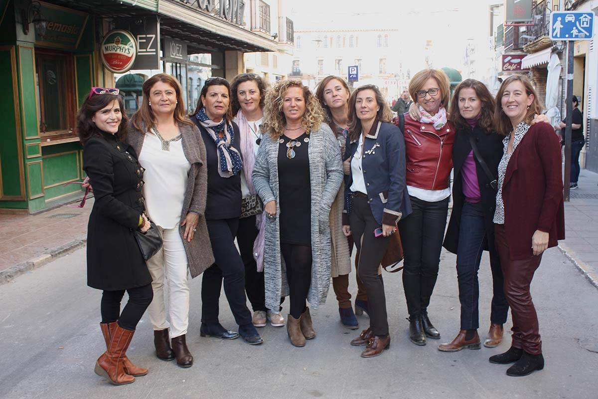 Un grupo de las antiguas alumnas están recorriendo estos días la ciudad de Ronda.