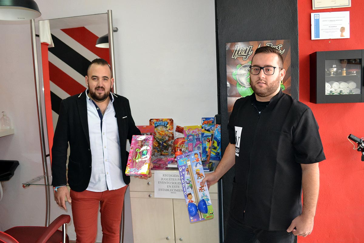Los dos empresarios que han puesto en marcha esta iniciativa.