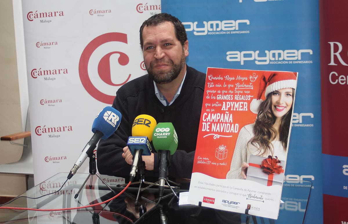 El secretario general de Apymer ha dado a conocer la campaña navideña.