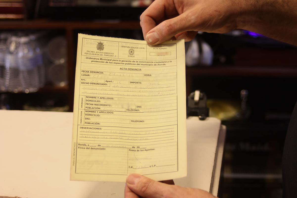 Las sanciones se emitieron sobre las 19.00 horas del pasado 24 de diciembre.