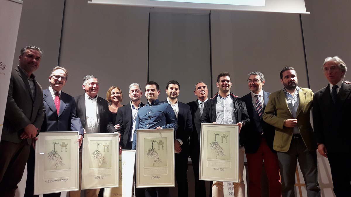 Momento de la entrega de los galardones de este año.