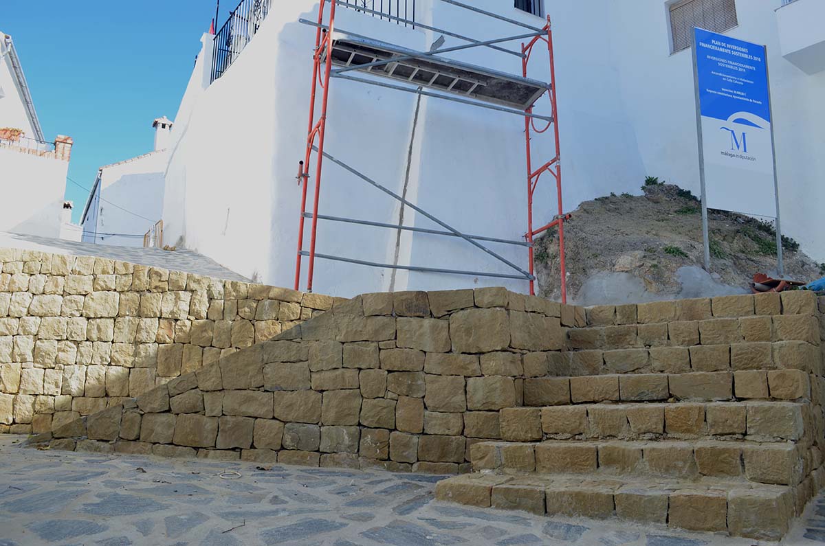 Los trabajos de la calle Calvario ya están terminados.