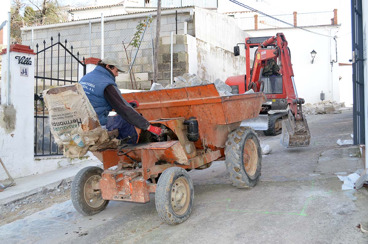 Las obras se han puesto en marcha recientemente.