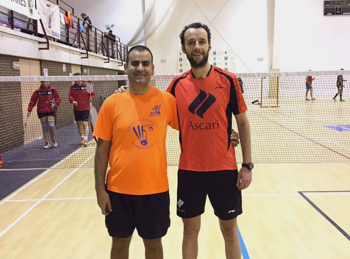 La pareja de rondeños quedó tercera en este campeonato.