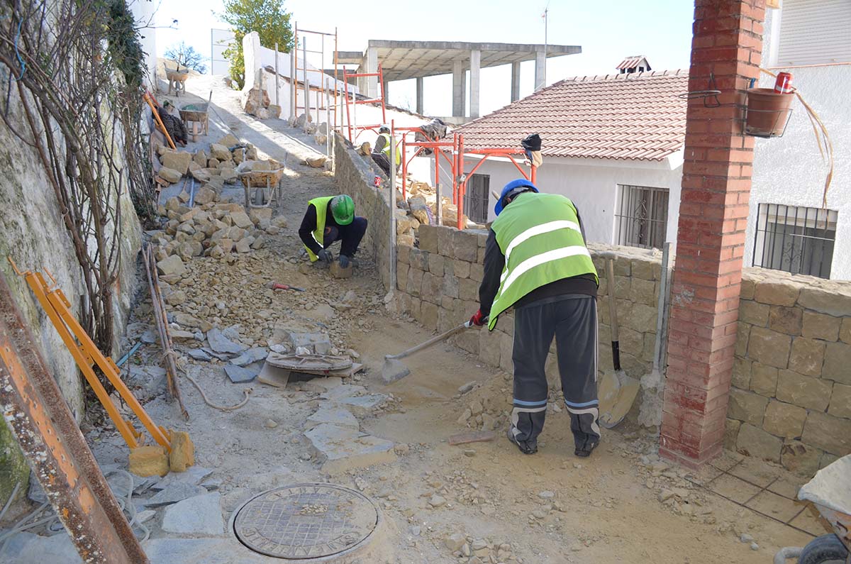 Los trabajos se están ejecutando durante estos días.