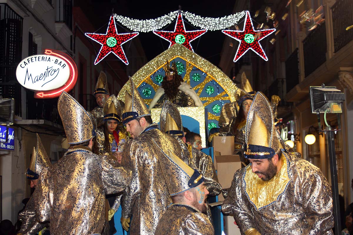 Un momento de la Cabalgata de la Ilusión de este año.