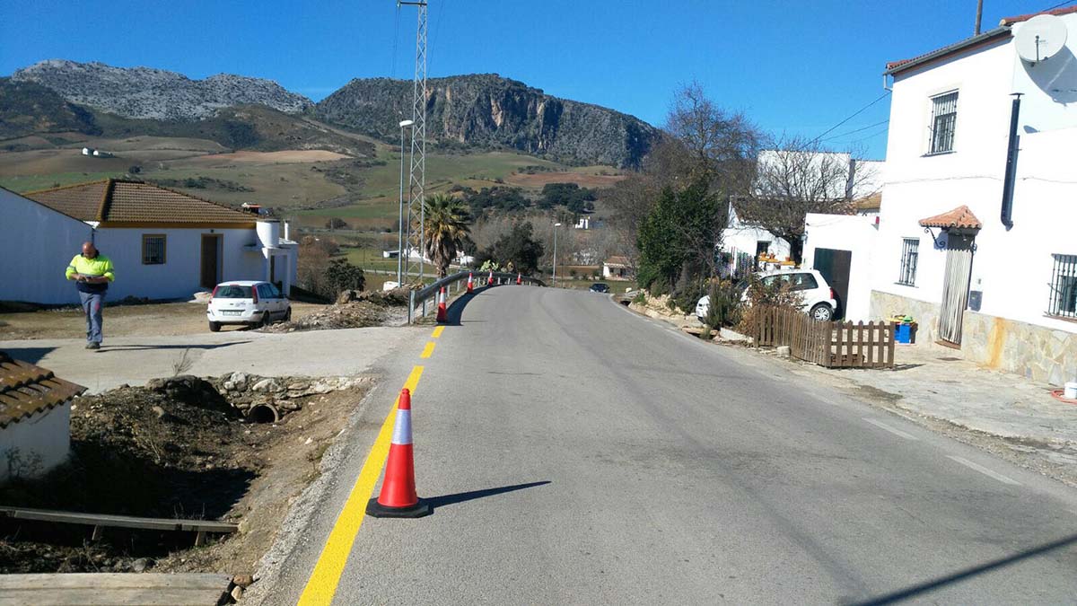 Este martes se ha empezado a señalar la zona ante las obras de mejora.