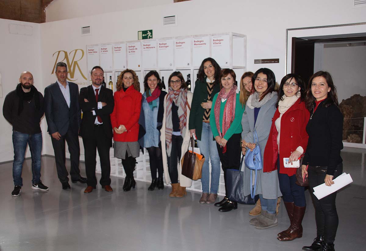 Técnicos y emprendedores en las jornadas que se han celebrado este miércoles en el Centro Integral del Vino.