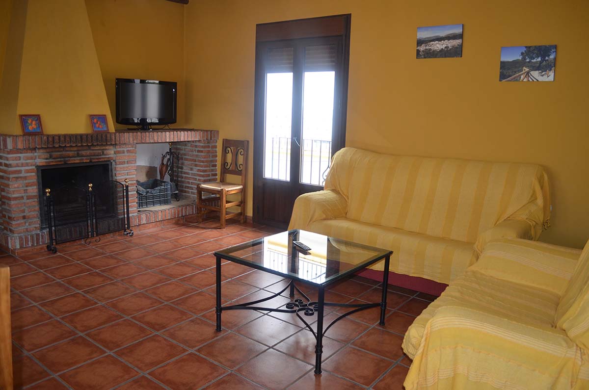 Uno de los apartamentos de turismo rural de Faraján.