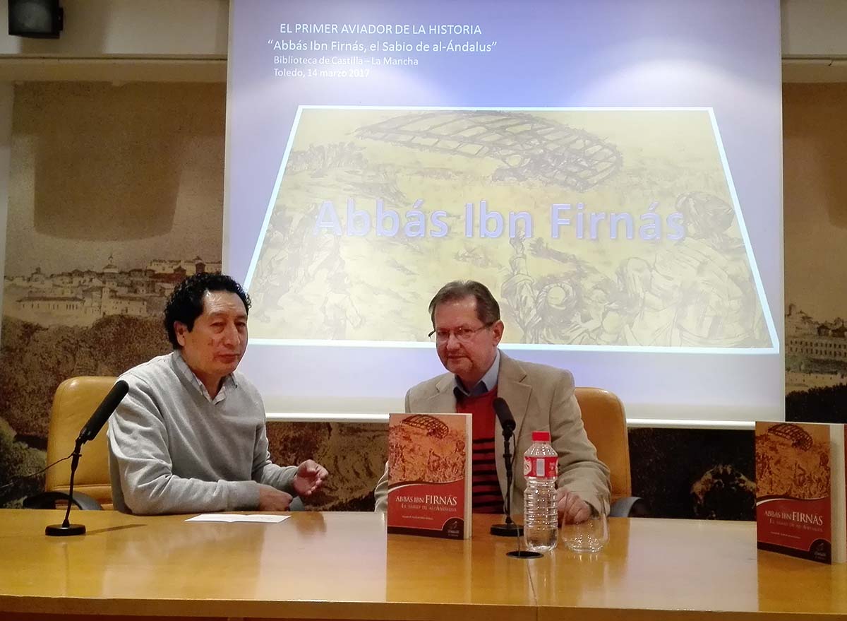El libro ‘Abbás Ibn Firnás. El sabio de Al-Ándalus’, del rondeño Antonio R. Acedo, se presenta en Toledo