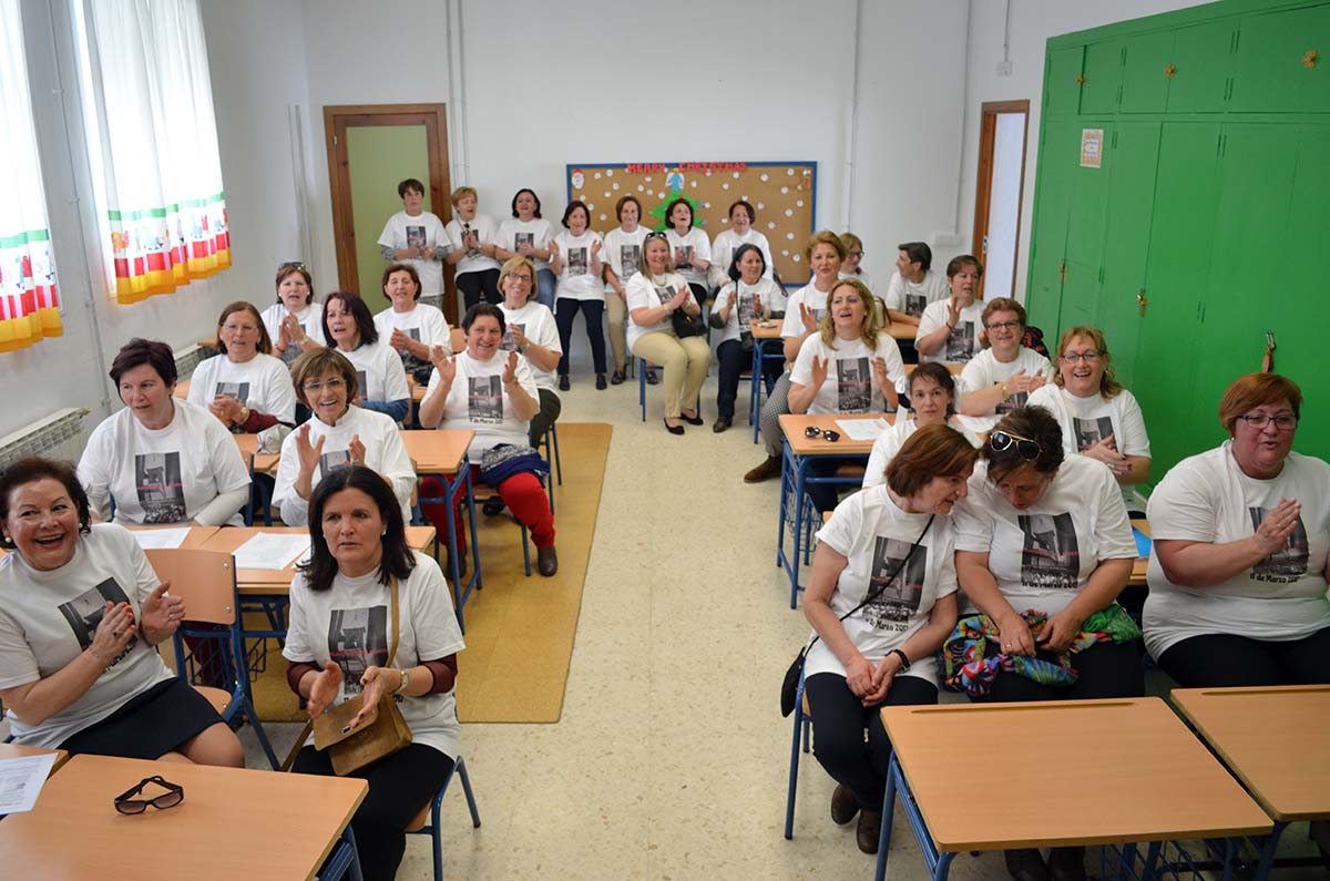Las alumnas volvieron a las clases que dejaron hace ya décadas.