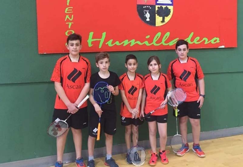 Los jugadores rondeños que participaron en el Campeonato Provincial.