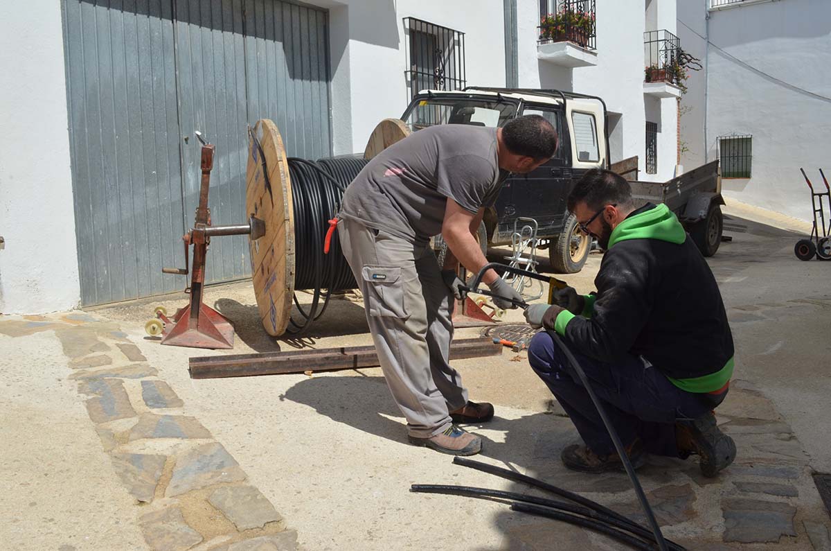 Una de las apuestas de Diputación es mejorar el alumbrado en los pueblos.