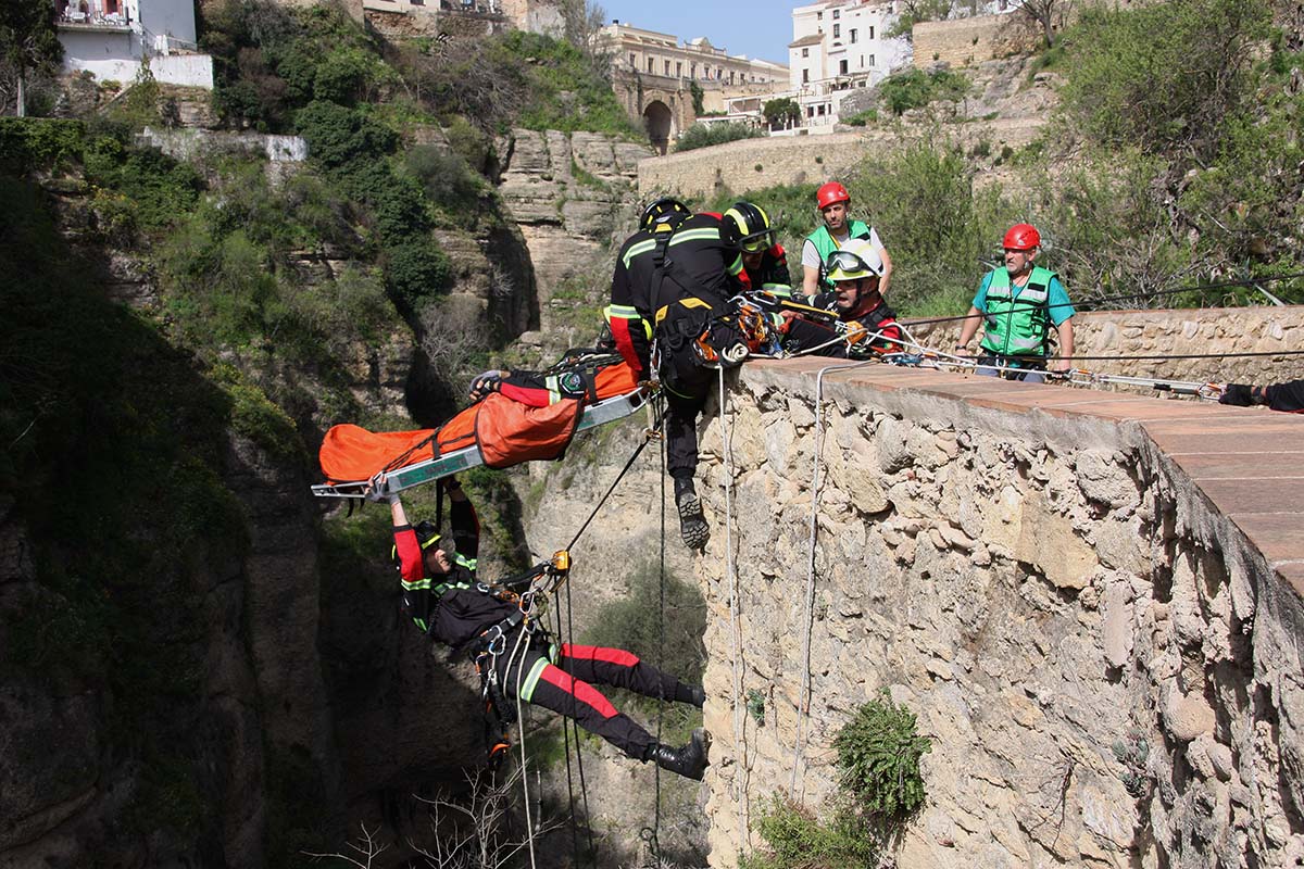 Una de las imágenes más espectaculares se ha podido ver en los Jardines de Cuenca.
