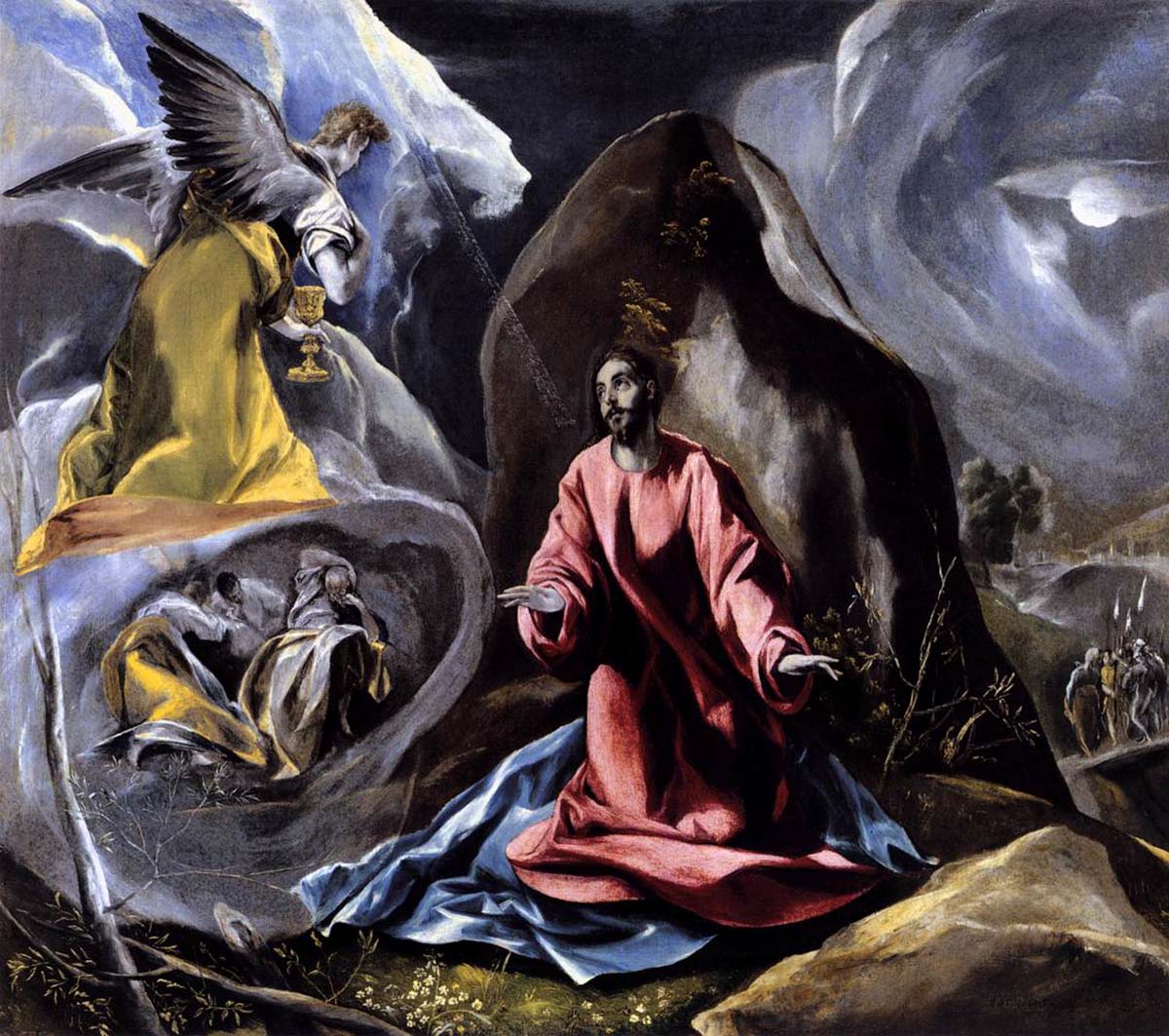 La Oración en el Huerto (El Greco - 1590).