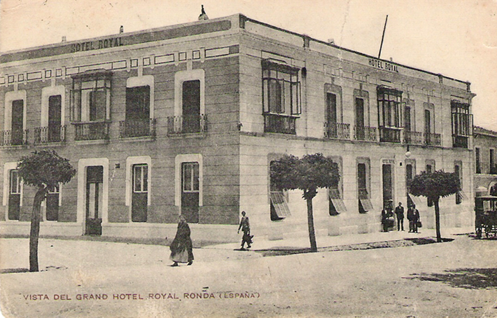 Antiguo edificio del Hotel Royal de Ronda.