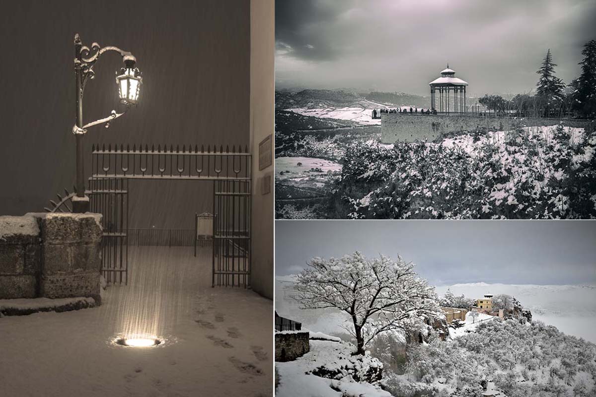 Las tres fotografías que han sido premiadas en este concurso.
