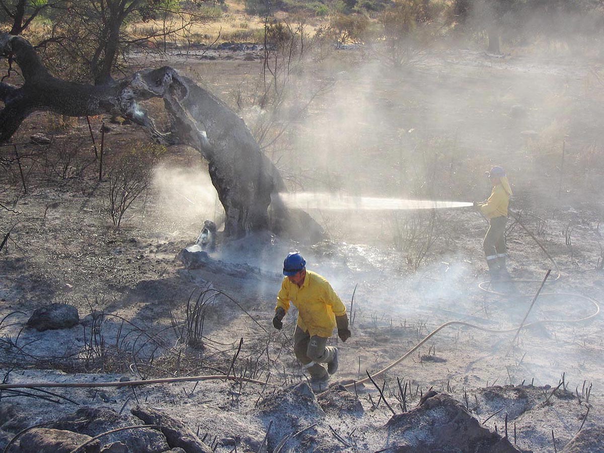 CC.OO alerta de que a pesar de las altas temperaturas tan sólo hay 11 bomberos operativos de los 170 que tiene el Infoca en Ronda
