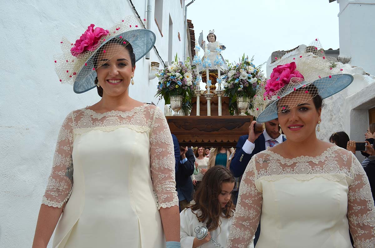 El Domingo de Ramos se desarrolló dentro de un ambiente festivo.