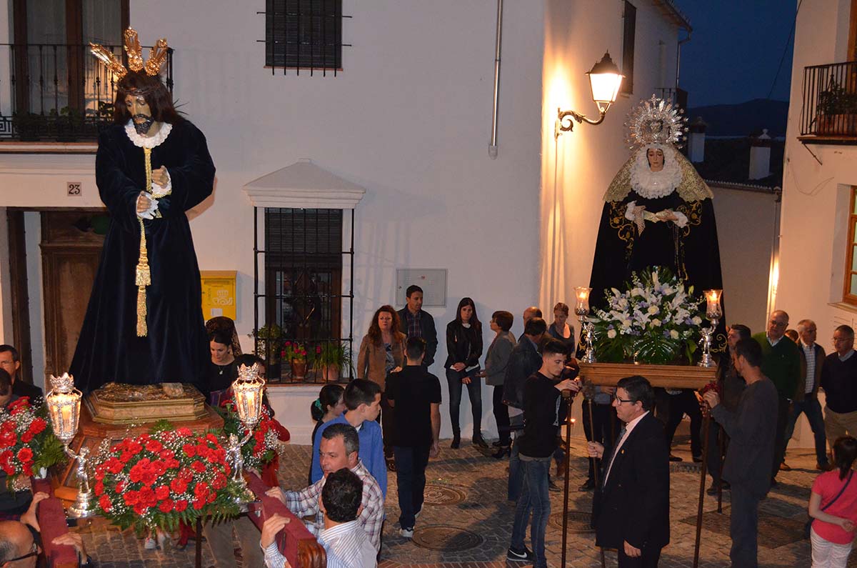 Las imágenes de Padre Jesús y la Virgen de los Dolores han recorrido el municipio.