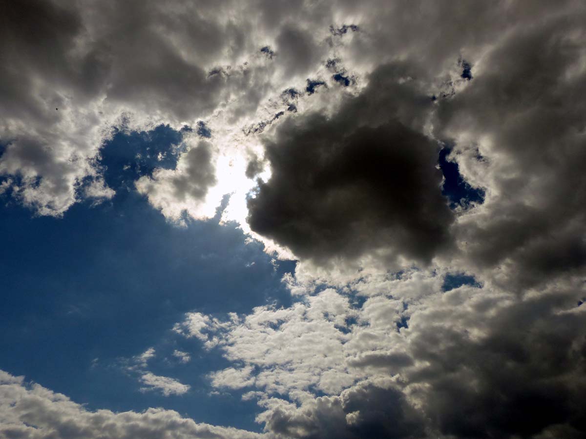 Puede que durante este mes, además de calor se registren algunas tormentas. Foto Andrés Rodríguez.