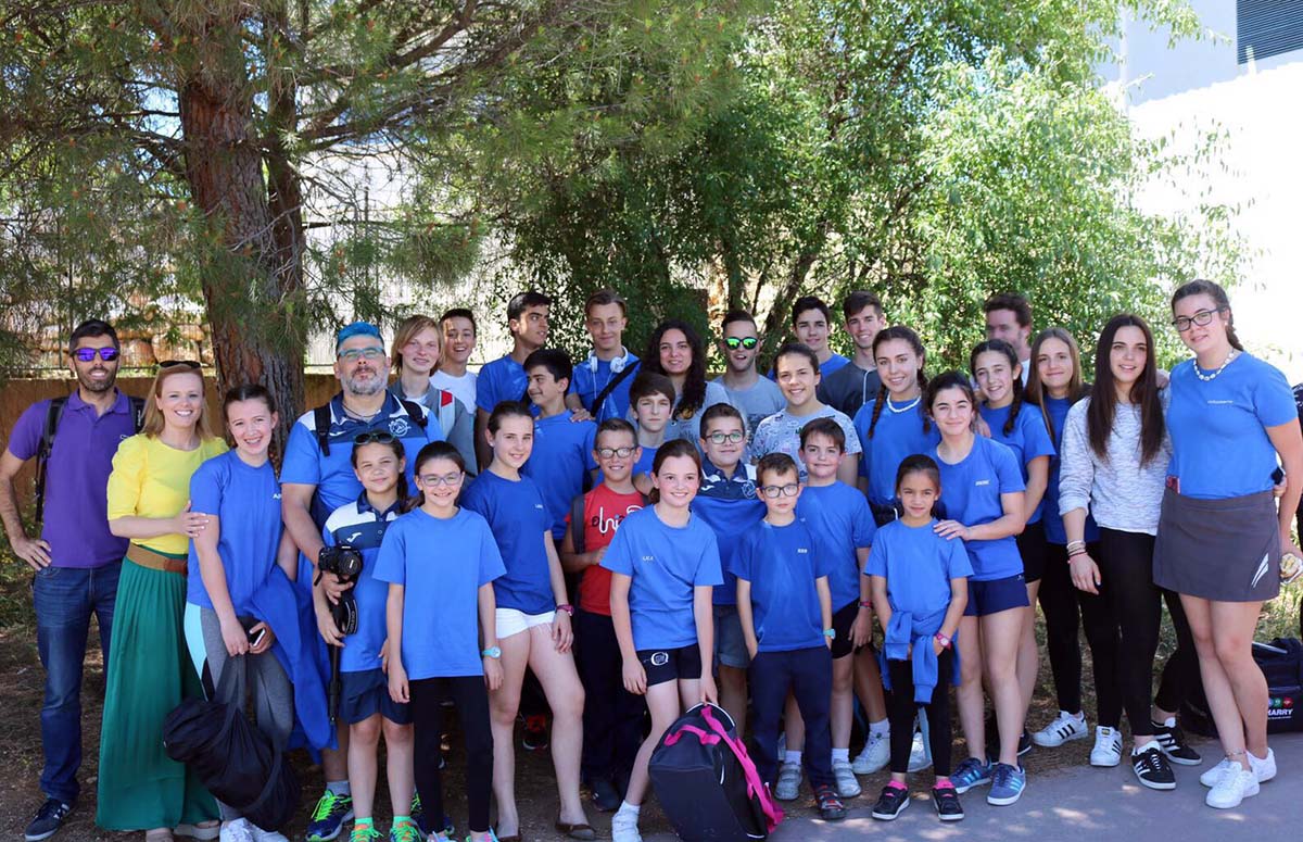 La Escuela Municipal de Natación de Ronda logra el tercer puesto en la final del Circuito Provincial