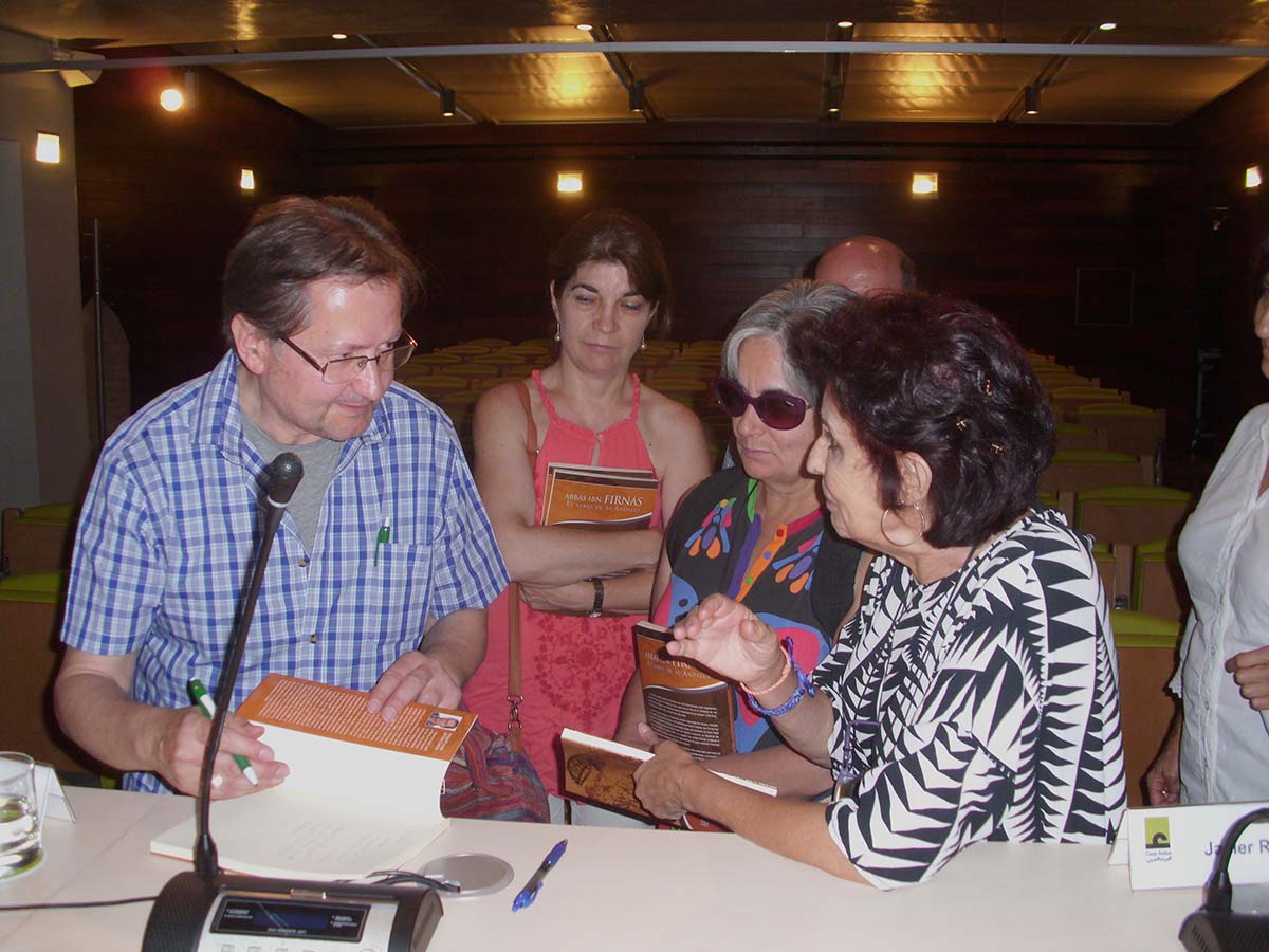 La Casa Árabe de Córdoba se interesa por los logros científicos del rondeño Abbás Ibn Firnás, el sabio de Al-Ándalus