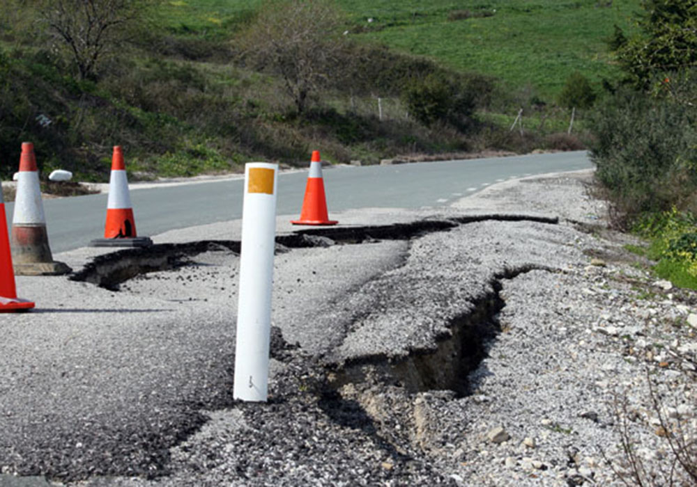 Imagen de la carretera Gaucín-El Colmenar. Foto Pablo Jaime Bonilla.