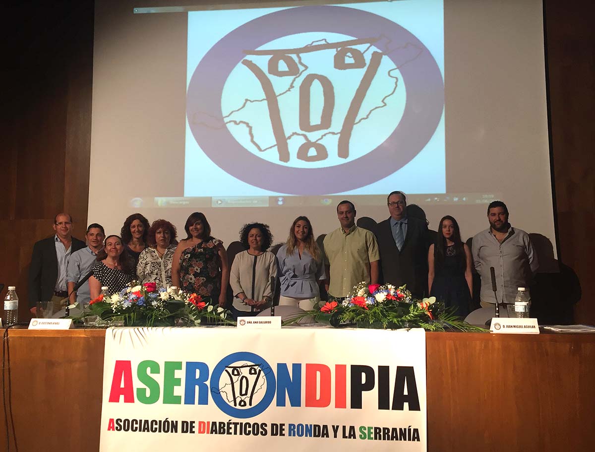Momento de la presentación de la nueva Asociación de Diabéticos de Ronda.