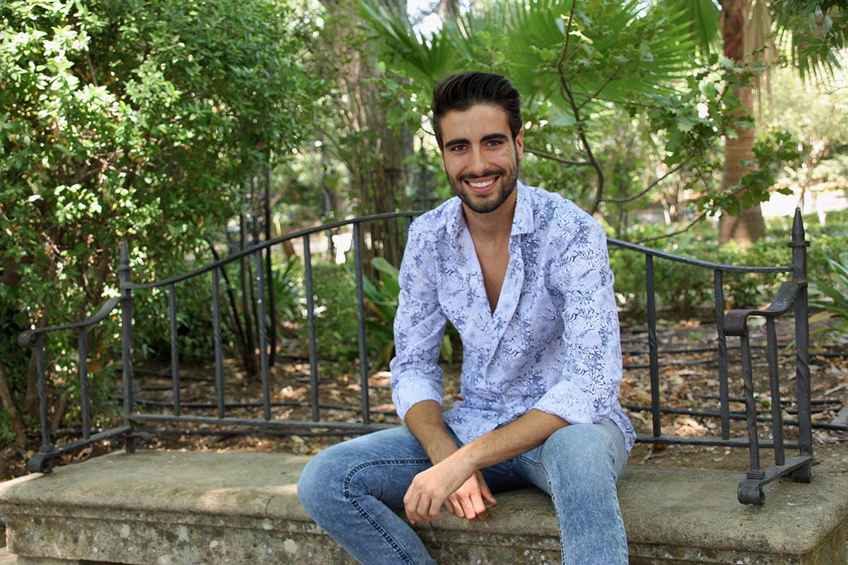 Javier está ilusionado en ganar 'Míster Internacional Málaga', con lo que podría competir en el concurso nacional.