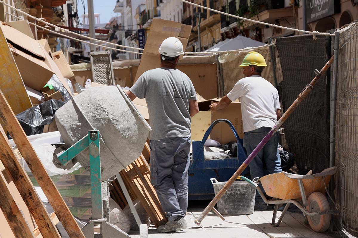 En el sector de la construcción se firmaron 97 contratos. en ese periodo.