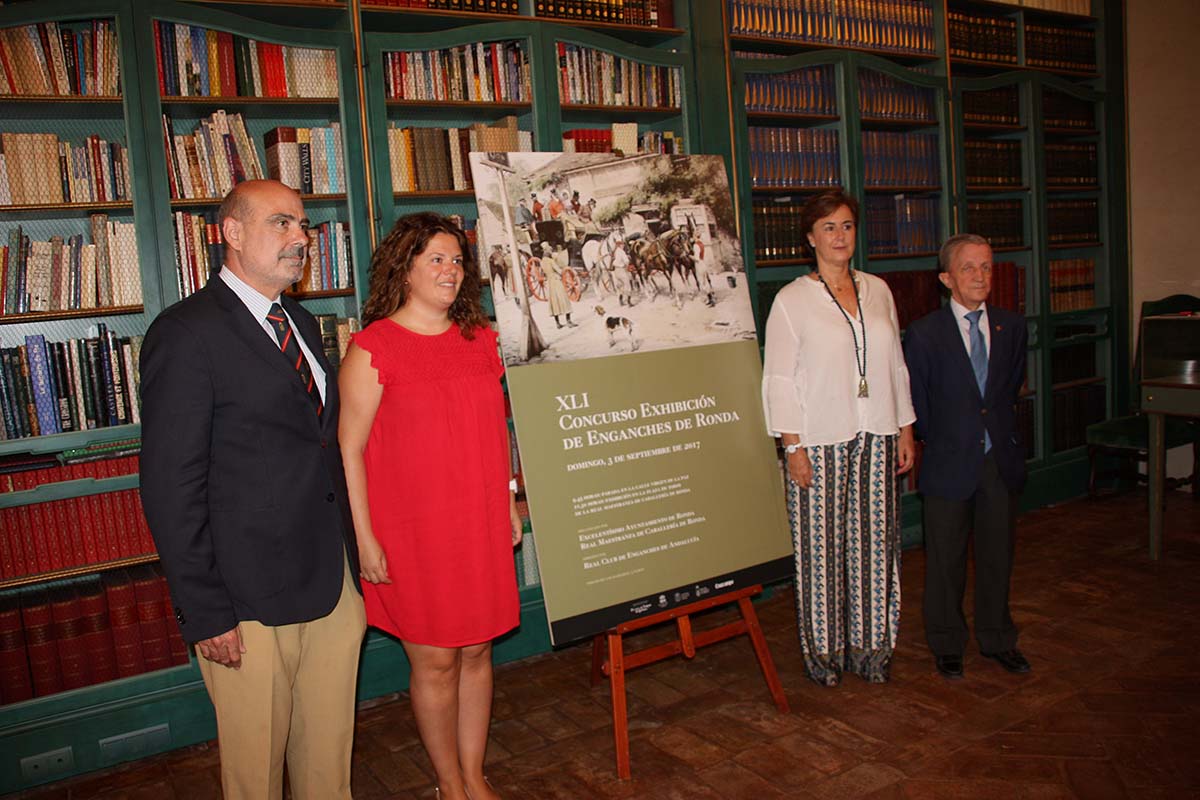 El Ayuntamiento, la Real Maestranza y el Real Concurso de Enganches han presentado el concurso de este año.