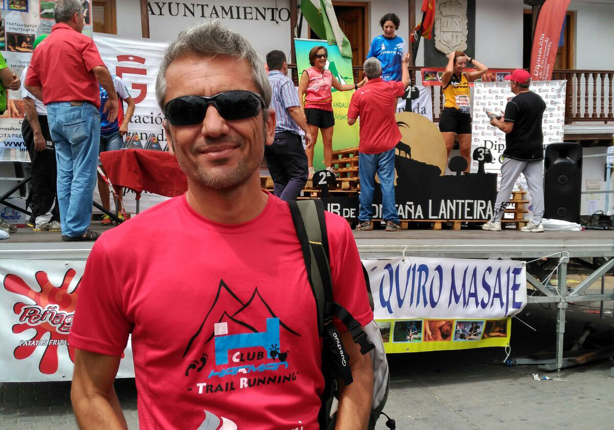 Curro Bombarely tuvo una gran actuación en la carrera de Sierra Nevada.
