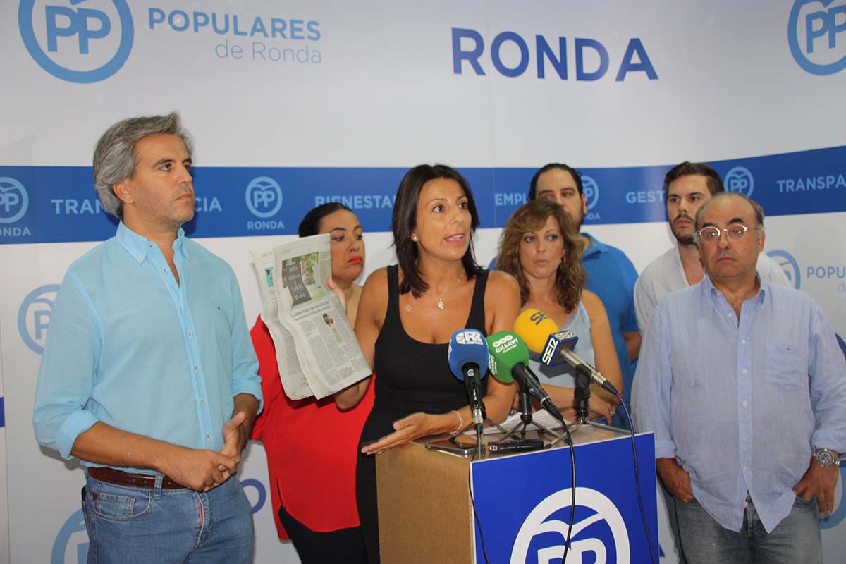 El anuncio de que el caso acabará en los tribunales se ha anunciado en la sede del PP.