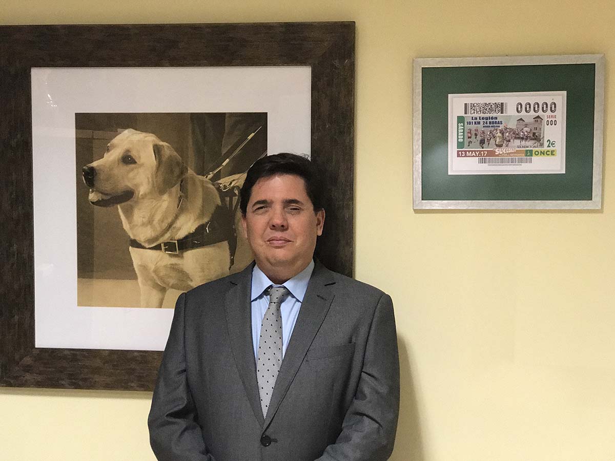 Carlos Marín, nuevo director de la Delegación de la ONCE en Ronda.