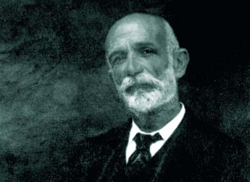 Retrato de Francisco Giner de los Ríos, el rondeño que modernizó la educación en España.