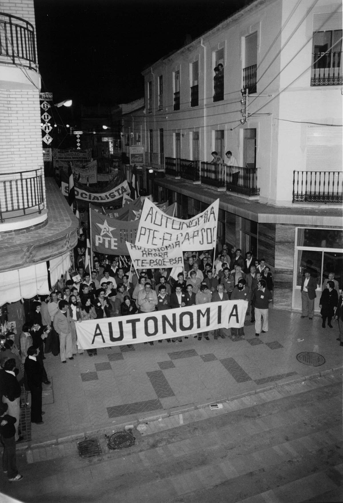 Imagen completa de la manifestación. Cuso.