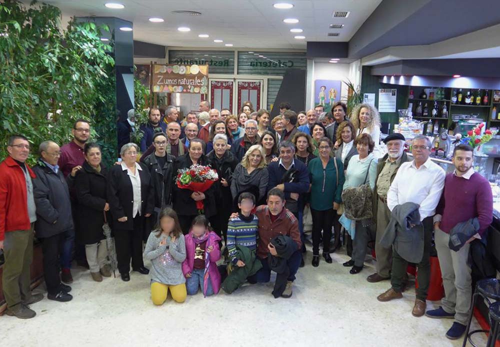 Unos 70 militantes y simpatizantes acudieron a la cena de Navidad del PSOE.