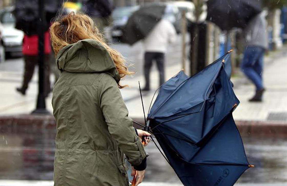 Se esperan rachas de viento de hasta 90 kilómetros por hora.