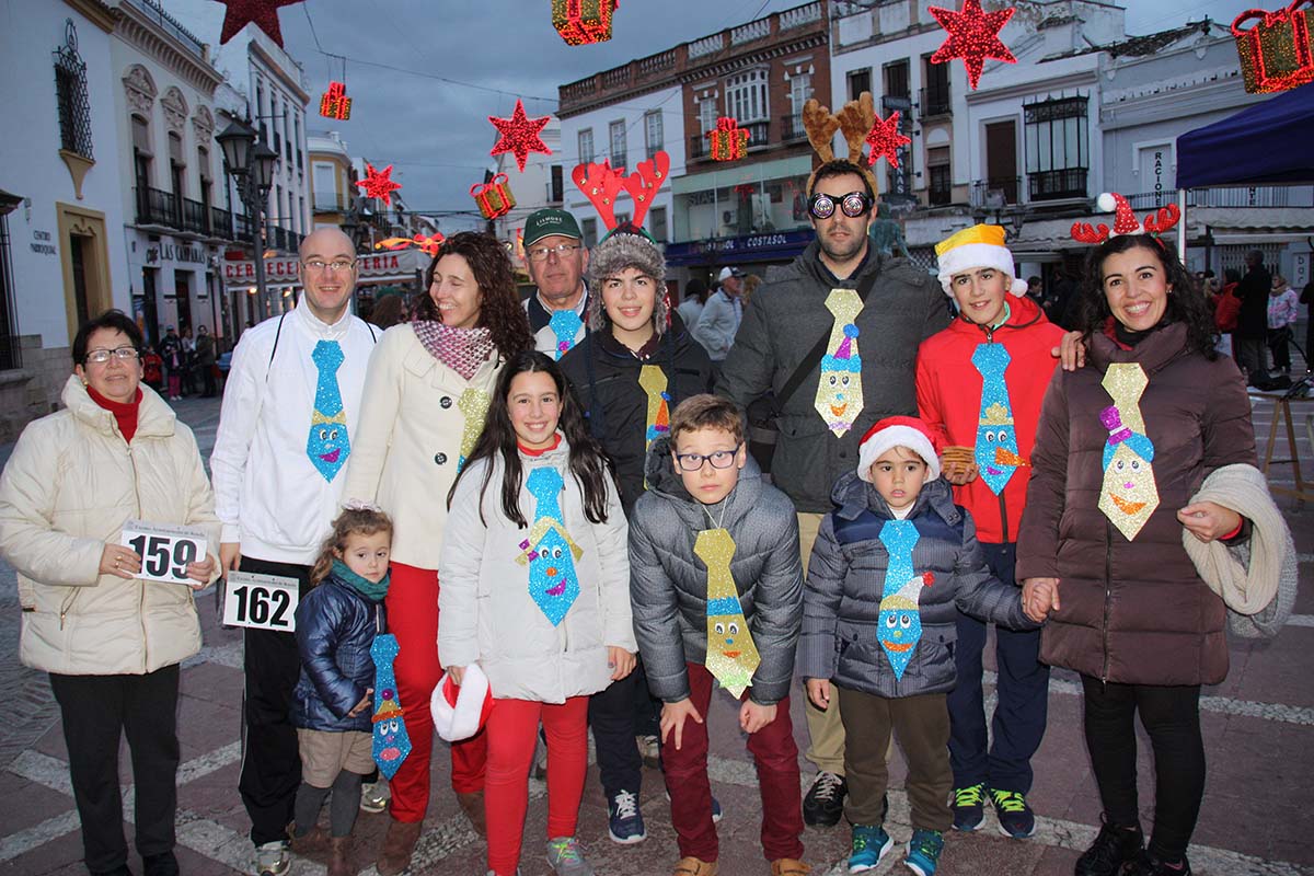 Una de las familias participantes en la San Corbata 2017,