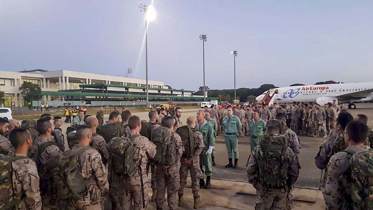 La Legión envía un nuevo contingente a Mali formado por 60 efectivos de Ronda y de Almería
