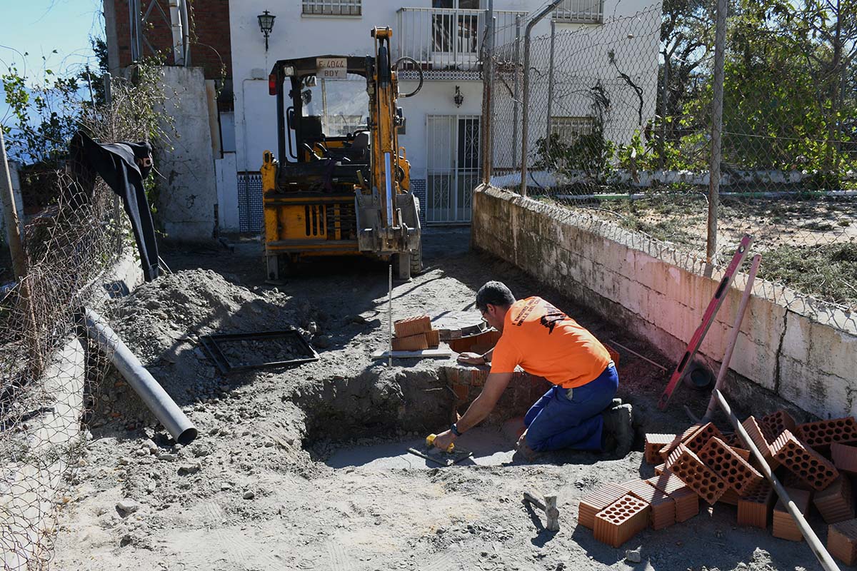 Los trabajos se están realizando durante estos días en estas instalaciones municipales.
