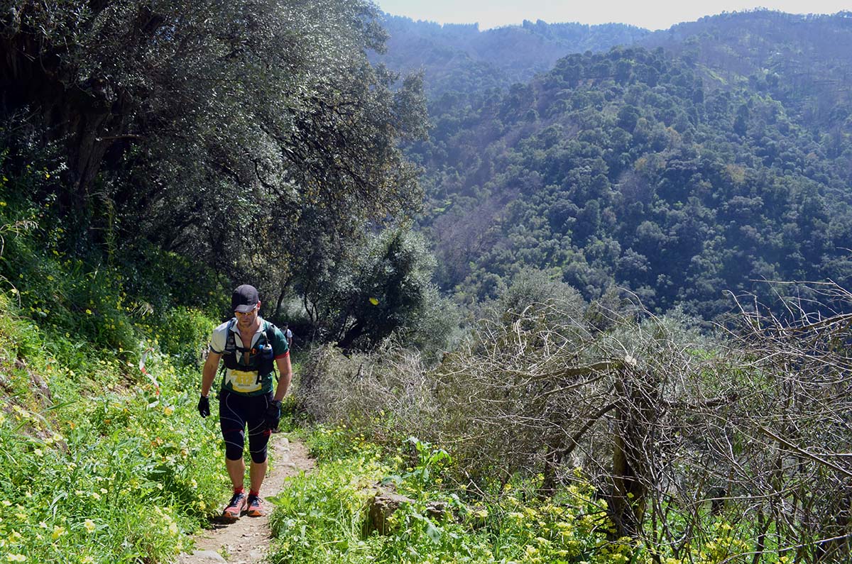 La prueba deportiva discurre por unos paisajes increíbles del Valle del Genal.