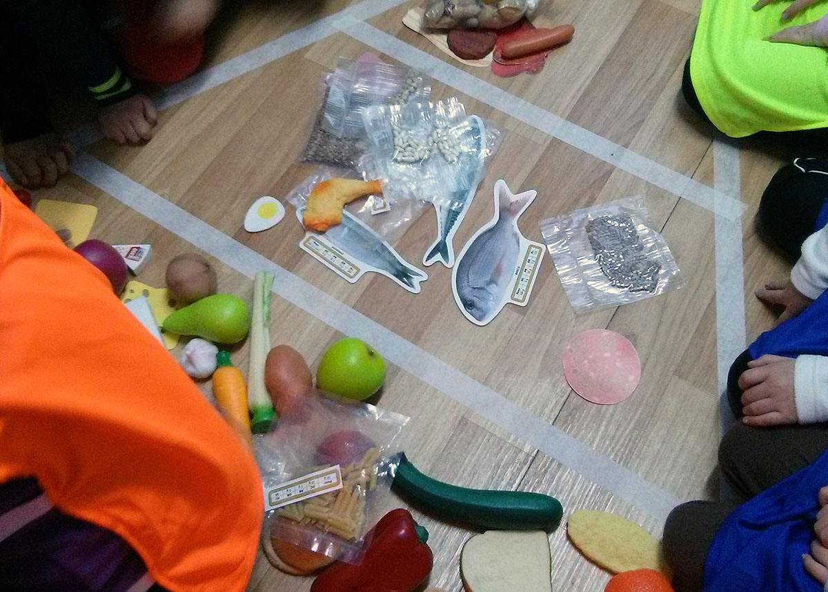El consumo de alimentos saludables ha sido el centro de estos talleres en El Burgo.