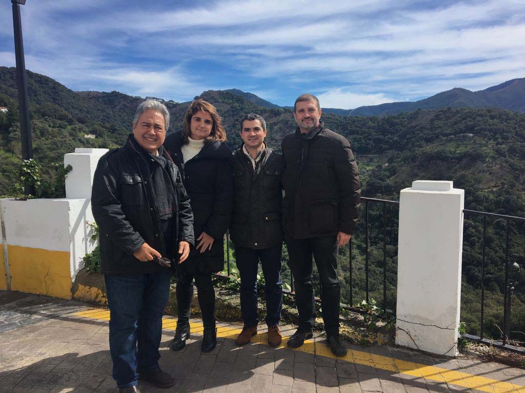 La Plataforma de Sierra Bermeja plantea a los vicerrectores de la UMA la necesidad este territorio sea incluido en el Parque Nacional Sierra de las Nieves